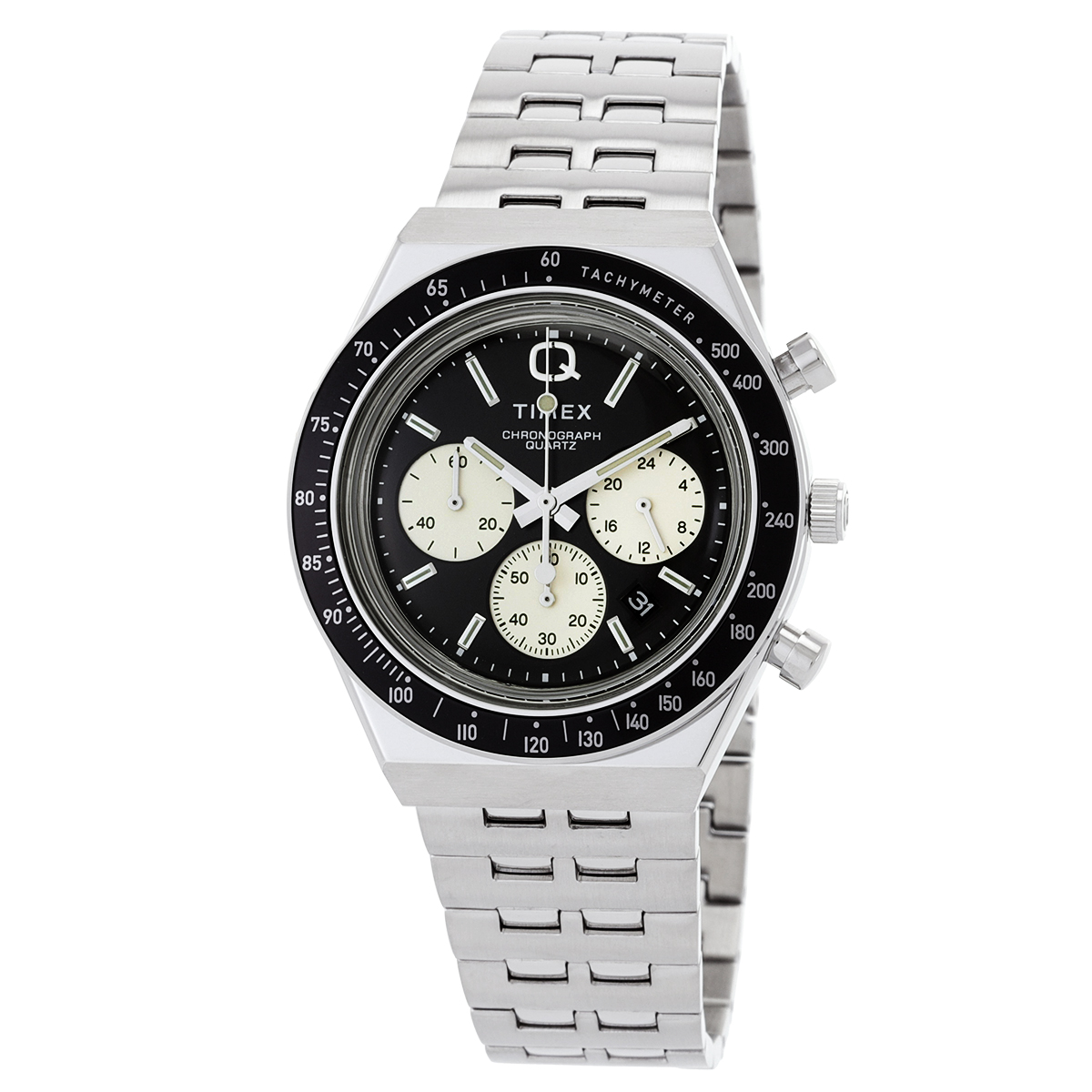 timex open box timex q chronograph quartz black dial men's watch tw2v42600 timex open box timex q chronograph quartz black dial men's watch tw2v42600