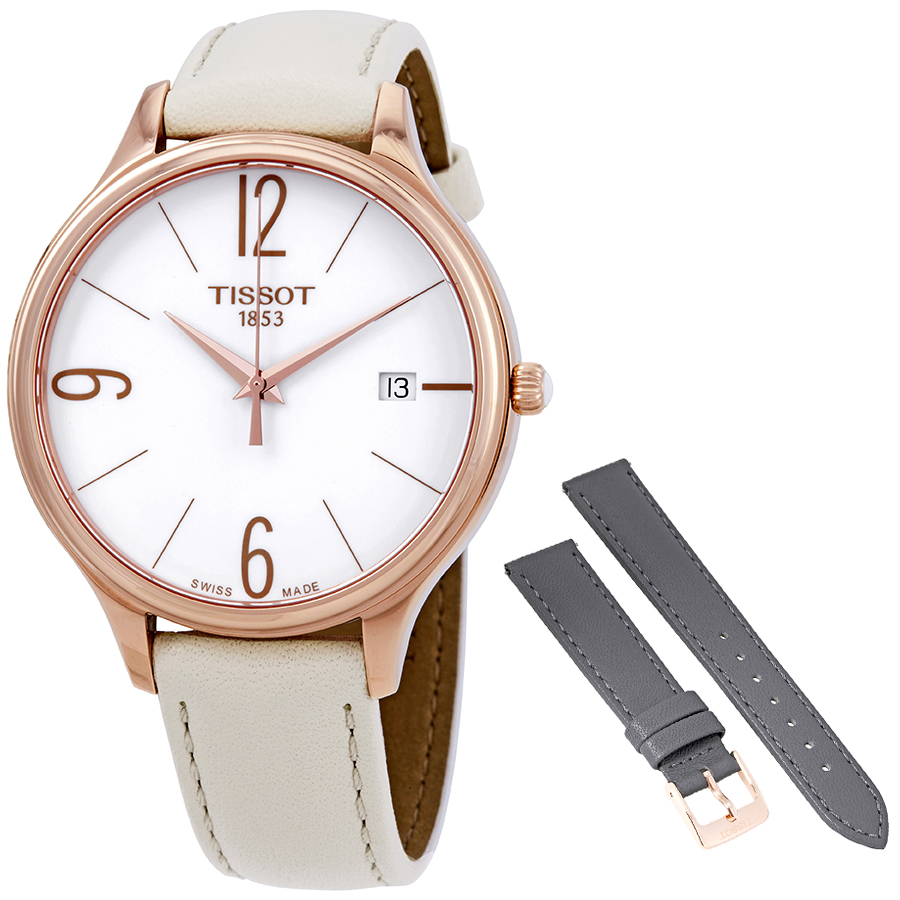 tissot open box tissot bella ora white dial white leather ladies watch t103.210.36.017.00 tissot open box tissot bella ora white dial white leather ladies watch t103.210.36.017.00