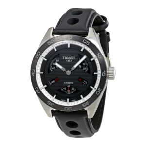 tissot open box tissot prs 516 automatic black dial men's watch t100.428.16.051.00