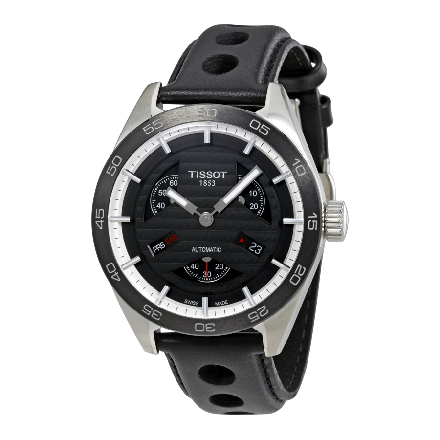 tissot open box tissot prs 516 automatic black dial men's watch t100.428.16.051.00 tissot open box tissot prs 516 automatic black dial men's watch t100.428.16.051.00