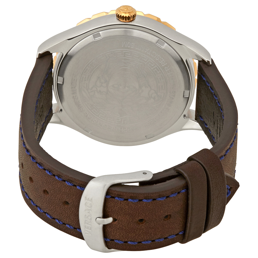 versace open box versace hellenyium gmt blue dial men's watch v11080017 versace open box versace hellenyium gmt blue dial men's watch v11080017