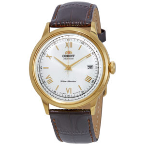 Home orient 2nd generation bambino automatic white dial men's watch fac00007w0