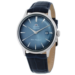 Home orient classic automatic light blue dial men's watch ra ac0030l30b
