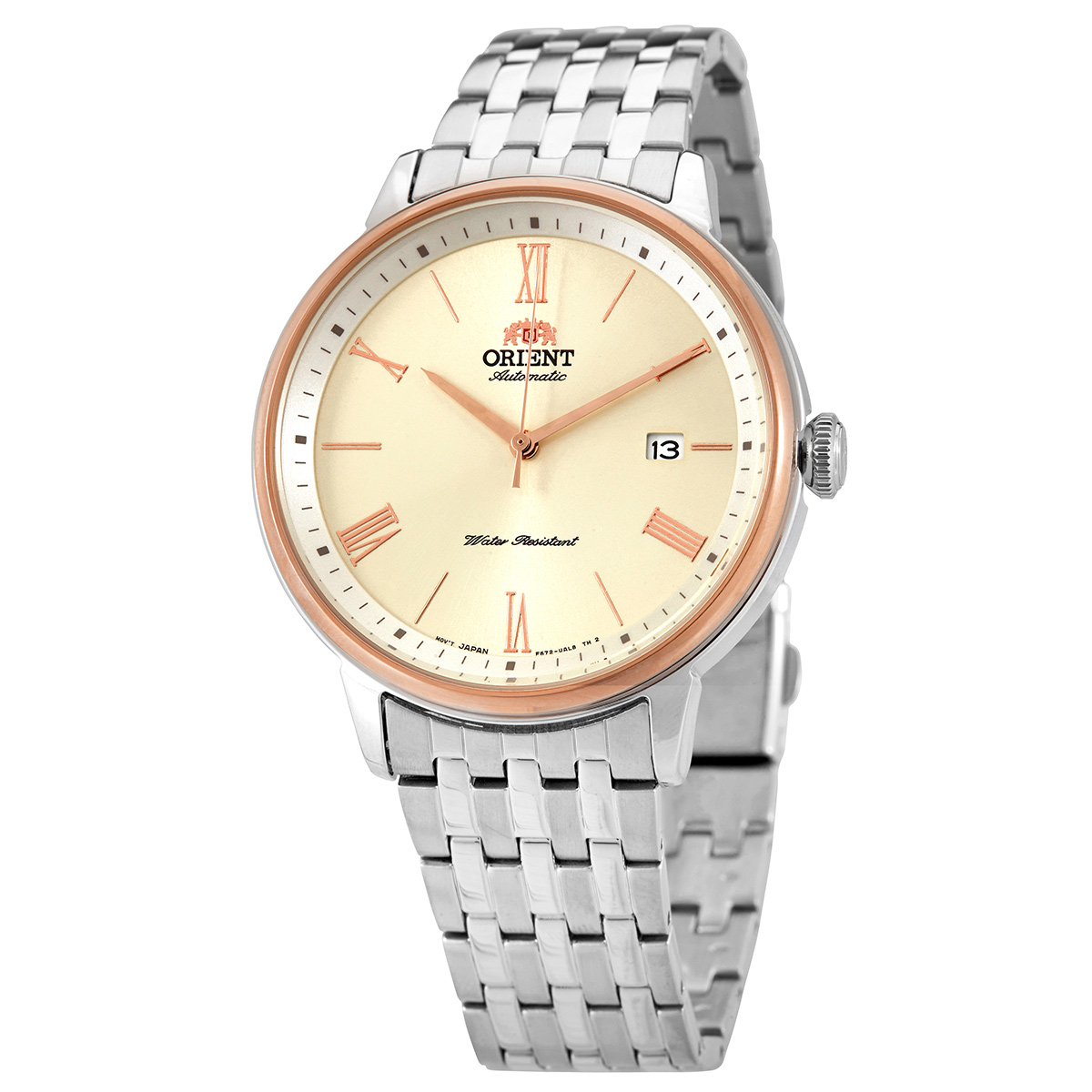orient contemporary automatic champagne dial men's watch ra ac0j01s10b orient contemporary automatic champagne dial men's watch ra ac0j01s10b