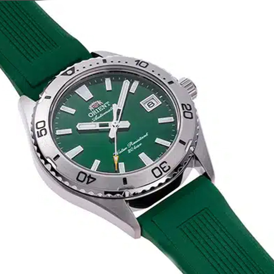 orient mako automatic green dial men's watch ra ac0q11e30b orient mako automatic green dial men's watch ra ac0q11e30b