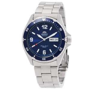 Home orient mako ii automatic blue dial men's watch taa02002d
