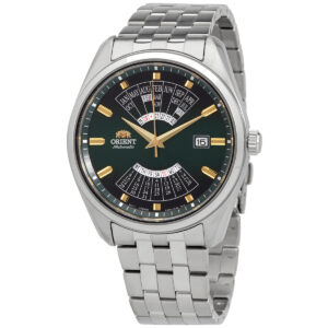 Home orient multi year automatic green dial men's watch ra ba0002e10b