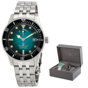 Home orient orient star green dial men's watch re au0602e00b