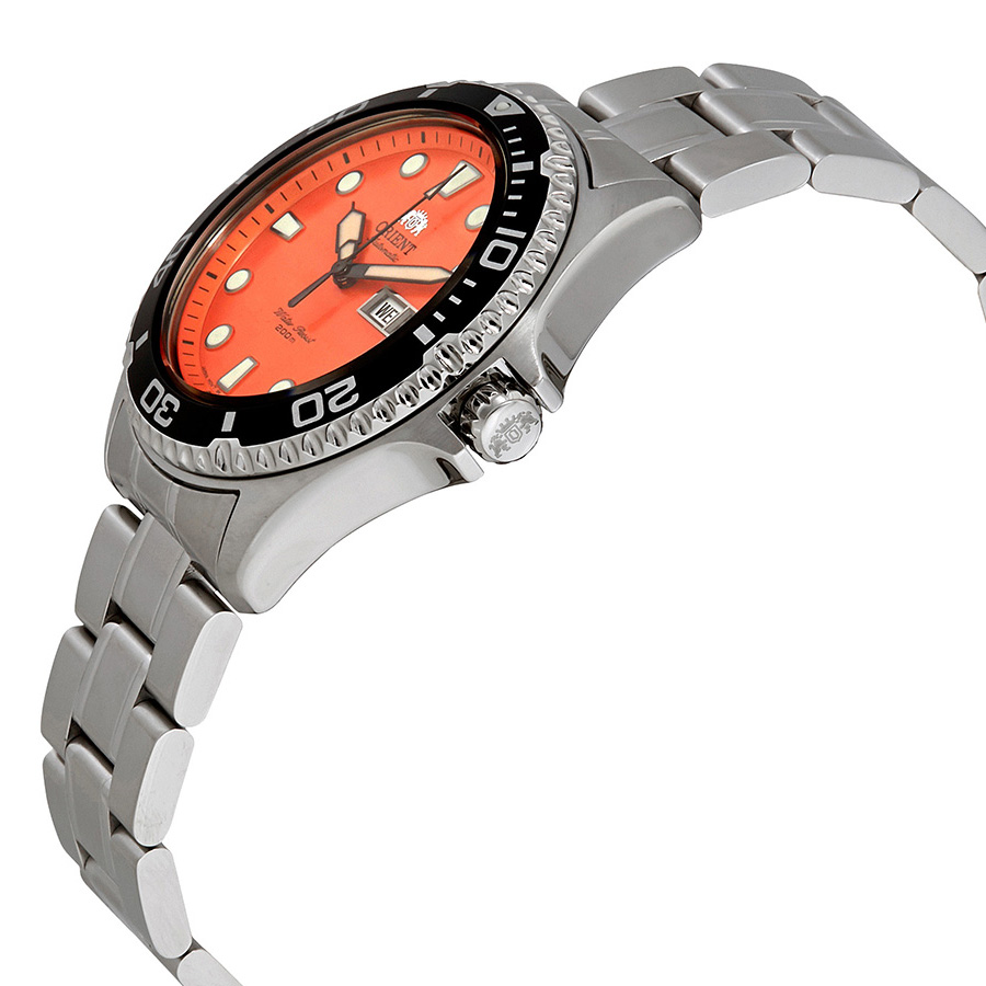 orient ray raven ii automatic orange dial men's watch faa02006m9 orient ray raven ii automatic orange dial men's watch faa02006m9