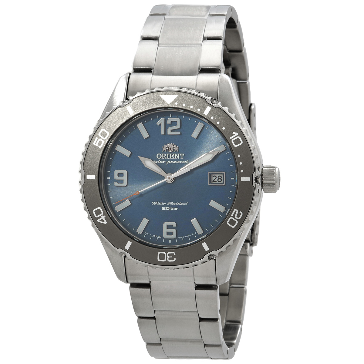 orient sport solar blue dial men's watch ra wj0002l10b orient sport solar blue dial men's watch ra wj0002l10b