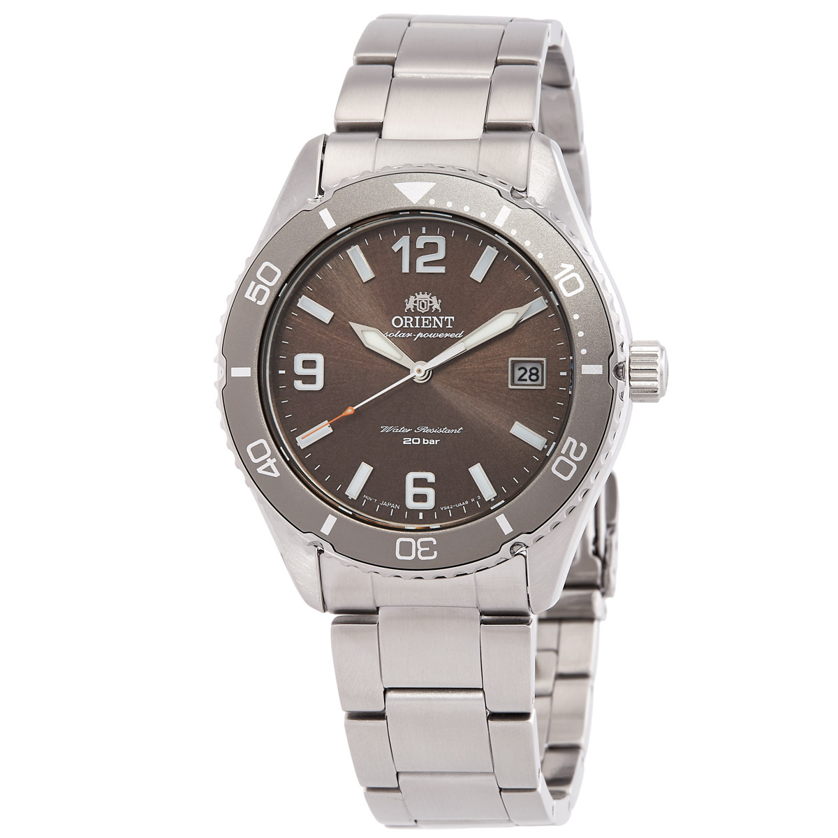 orient sport solar brown dial men's watch ra wj0004y10b orient sport solar brown dial men's watch ra wj0004y10b