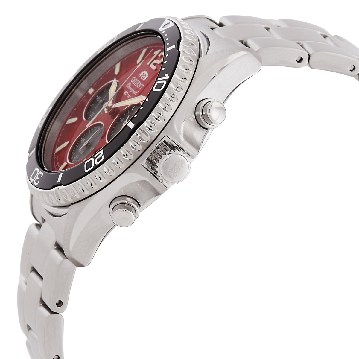 orient sports solar powered chronograph red dial men's watch ra tx0207r orient sports solar powered chronograph red dial men's watch ra tx0207r
