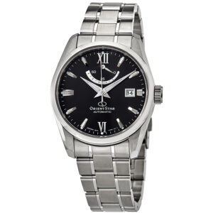 Home orient star automatic black dial men's watch re au0004b00b
