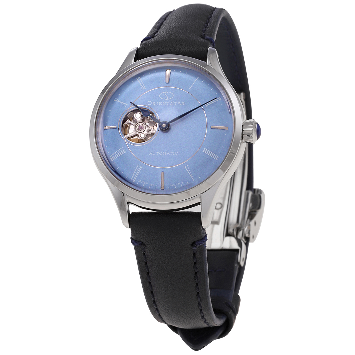 orient star automatic blue skeleton dial ladies watch re nd0012l00b orient star automatic blue skeleton dial ladies watch re nd0012l00b