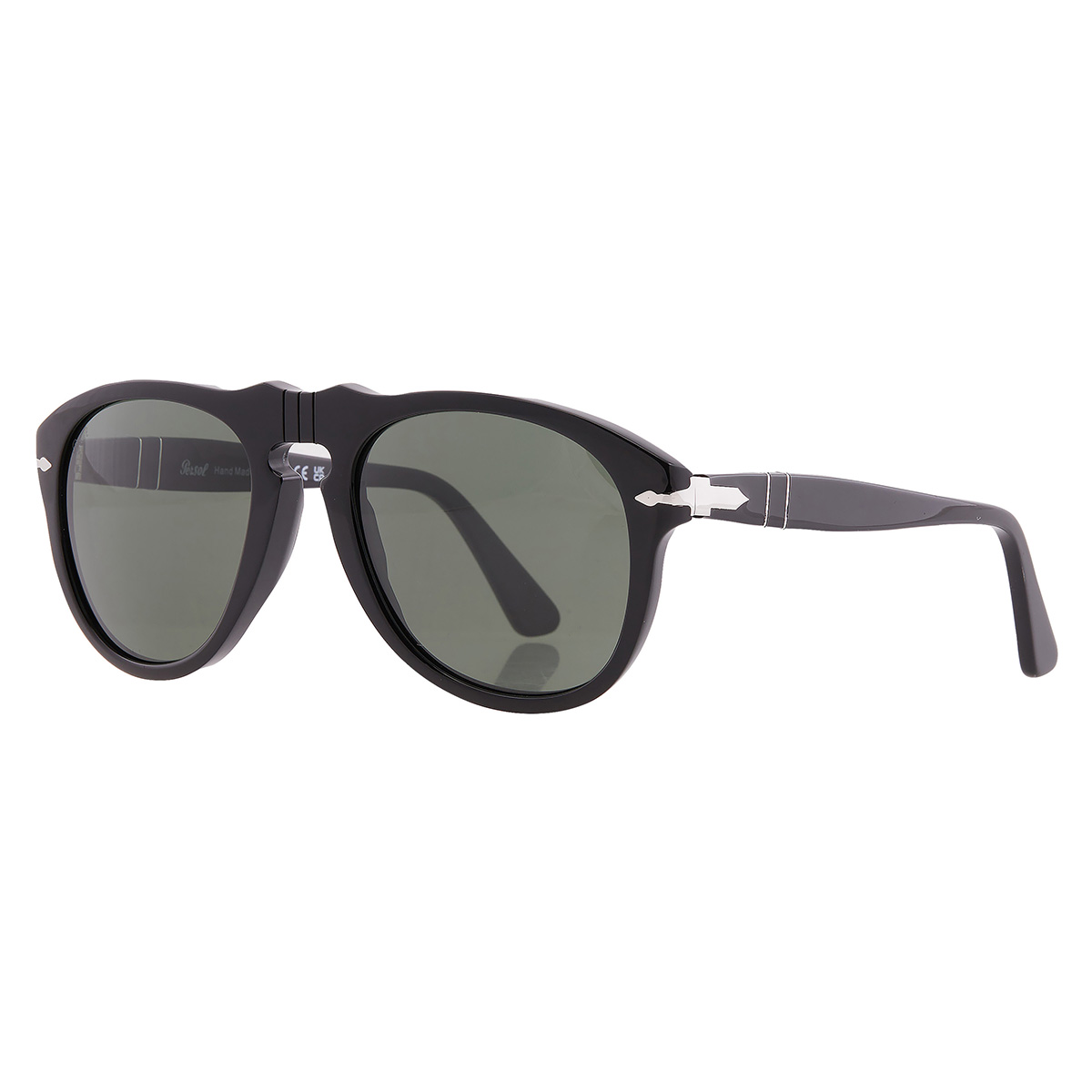 persol crystal green pilot men's sunglasses po0649 95/31 52 persol crystal green pilot men's sunglasses po0649 95/31 52