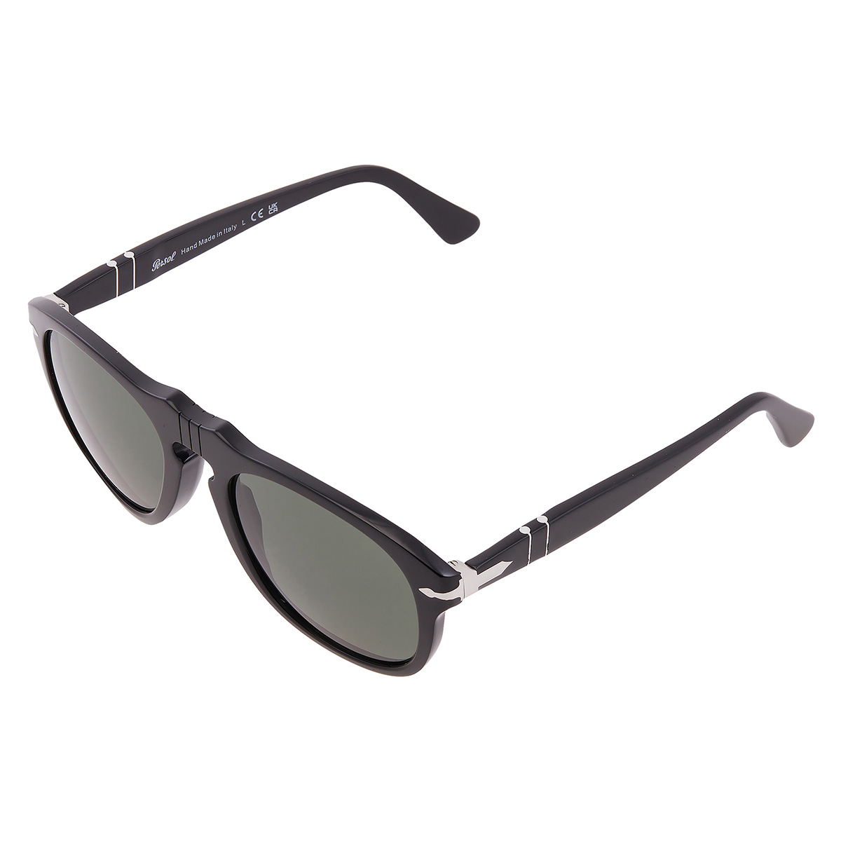 persol crystal green pilot men's sunglasses po0649 95/31 52 persol crystal green pilot men's sunglasses po0649 95/31 52