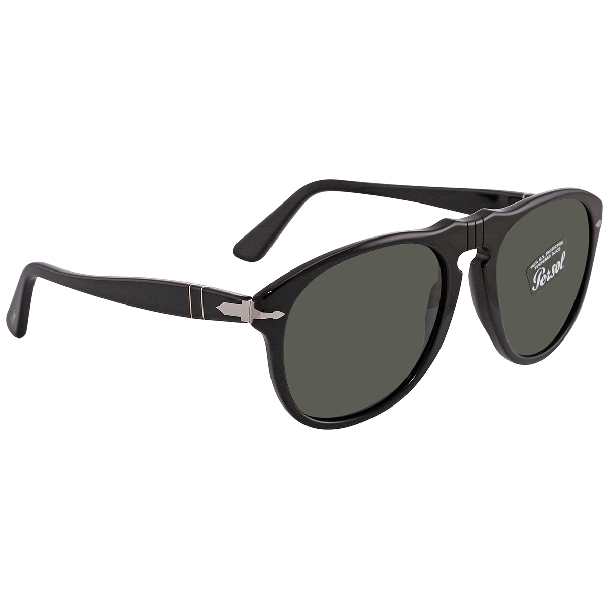 persol crystal green pilot men's sunglasses po0649 9531 56 persol crystal green pilot men's sunglasses po0649 9531 56