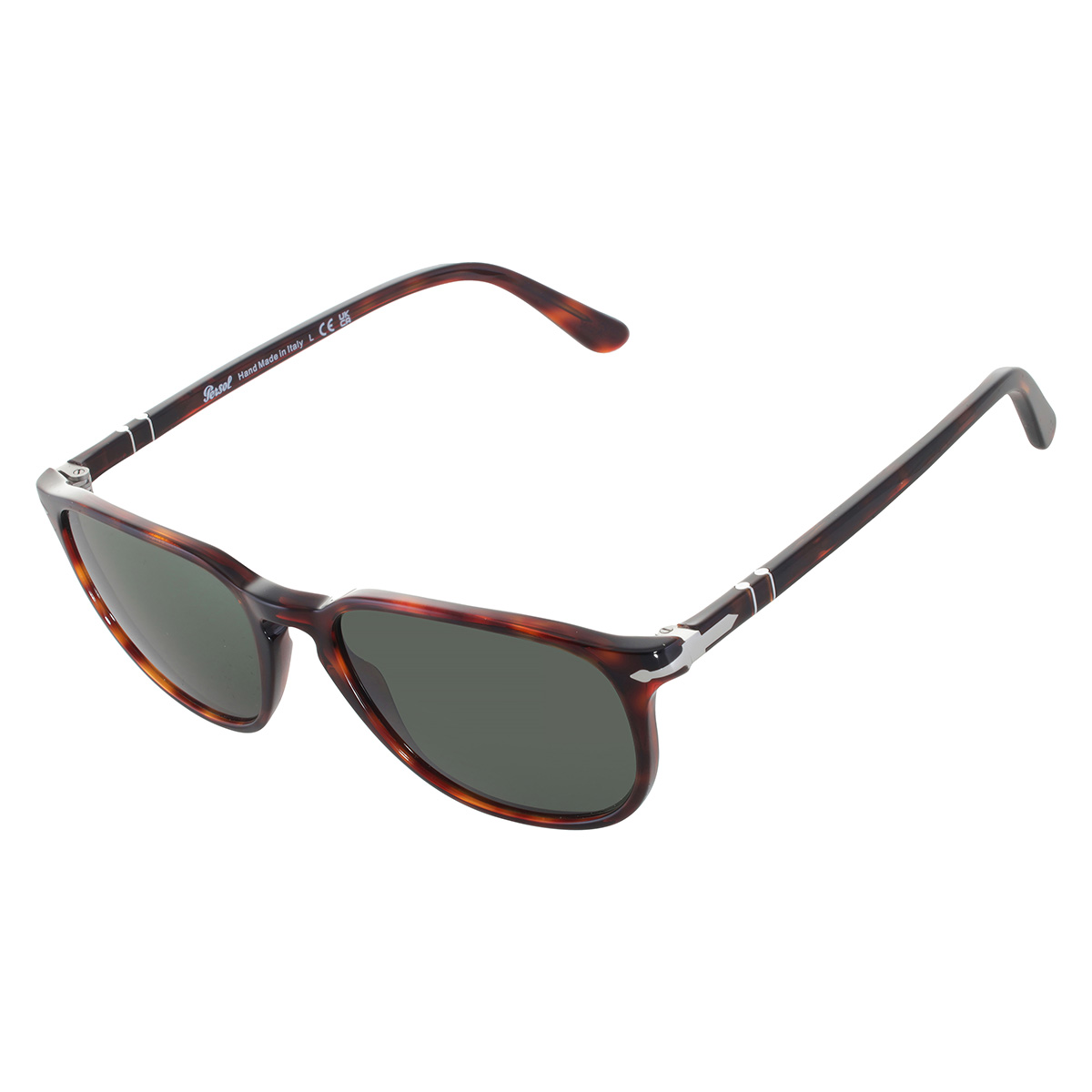persol crystal green square men's sunglasses po3019s 24/31 55 persol crystal green square men's sunglasses po3019s 24/31 55