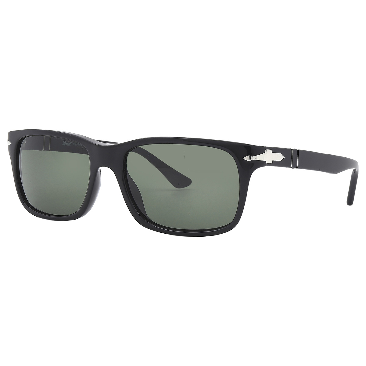 persol green rectangular men's sunglasses po3048s 95/31 58 persol green rectangular men's sunglasses po3048s 95/31 58
