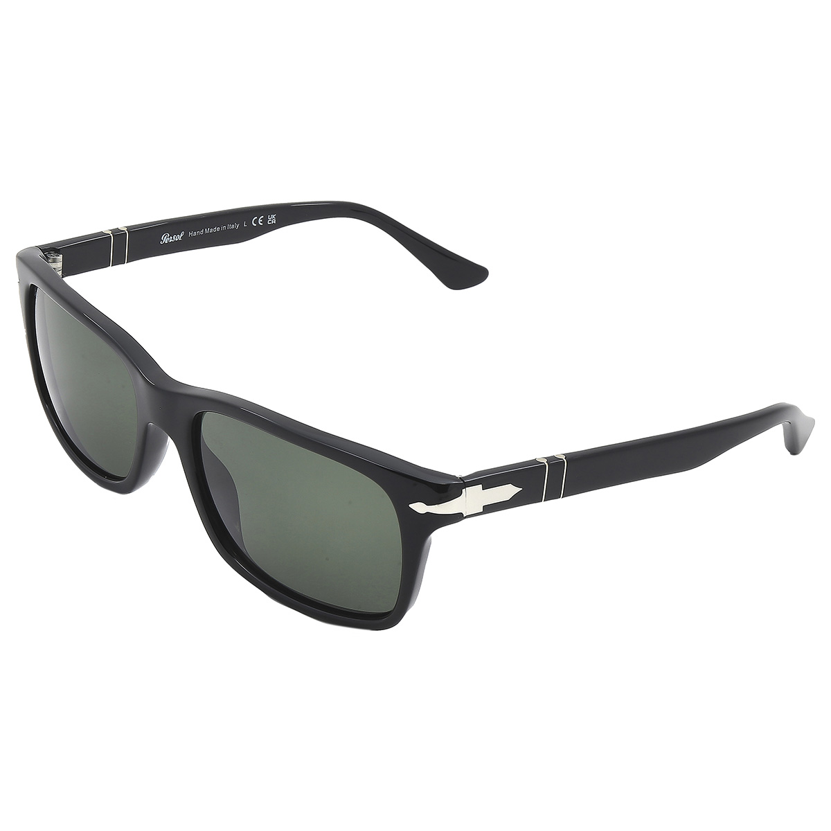 persol green rectangular men's sunglasses po3048s 95/31 58 persol green rectangular men's sunglasses po3048s 95/31 58