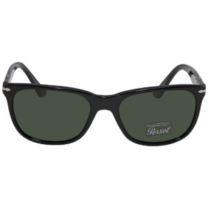 Витрина persol green rectangular men's sunglasses po3291s 95/31 57