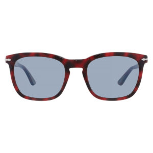 Витрина persol light blue square men's sunglasses po3193s 110056 55