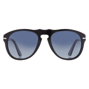 persol polarized blue gradient pilot men's sunglasses po0649 95/s3 54