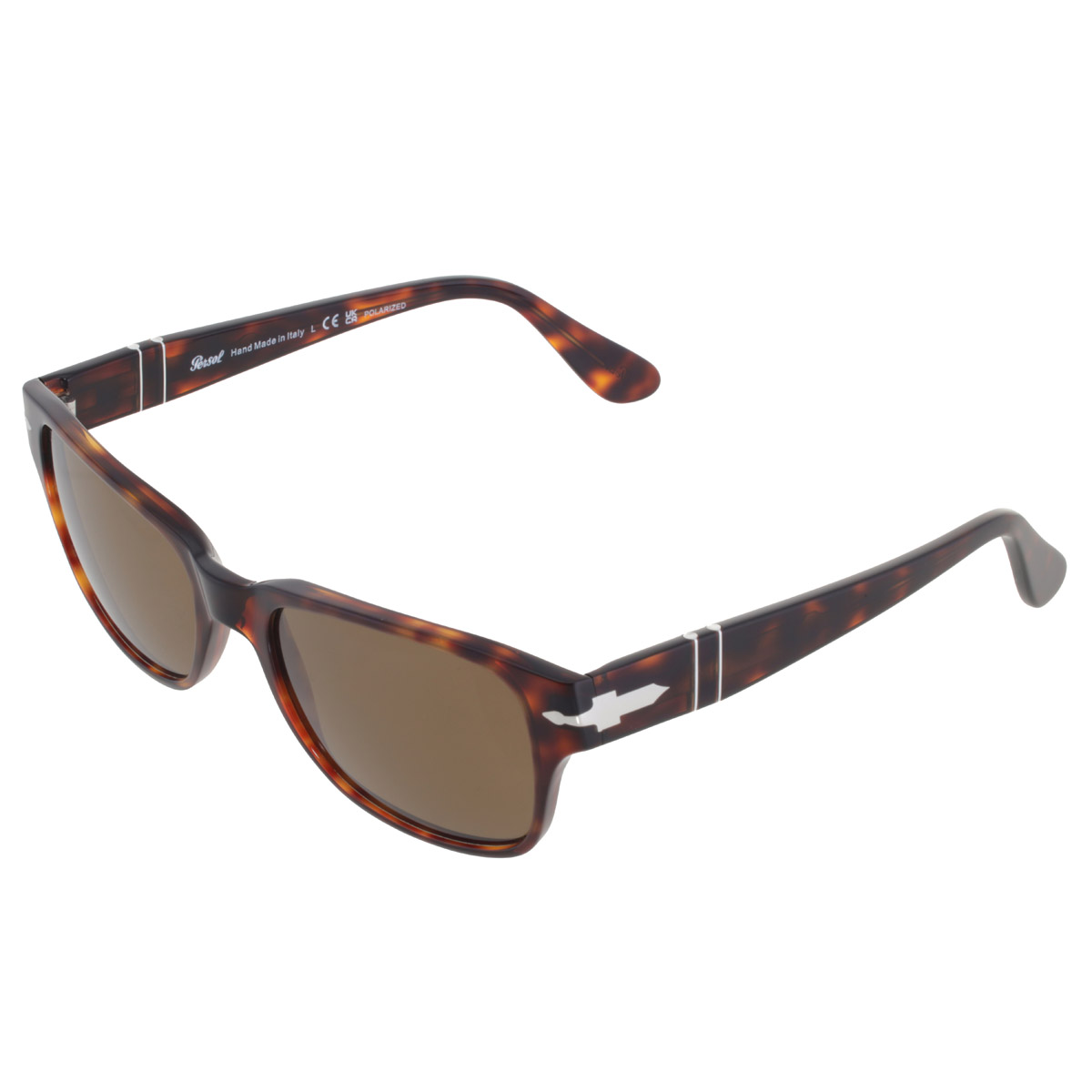 persol polarized brown rectangular men's sunglasses po3288s 24/57 55 persol polarized brown rectangular men's sunglasses po3288s 24/57 55