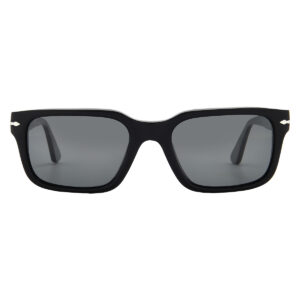 Витрина persol polarized dark grey rectangular men's sunglasses po3272s 95/48 55