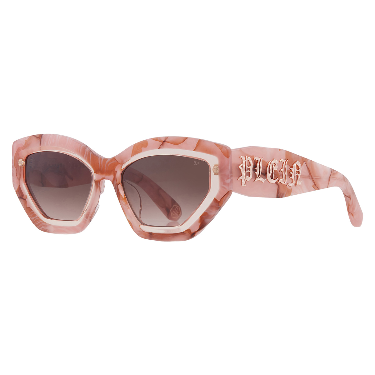 philipp plein brown gradient cat eye ladies sunglasses spp099m 06z8 55 philipp plein brown gradient cat eye ladies sunglasses spp099m 06z8 55