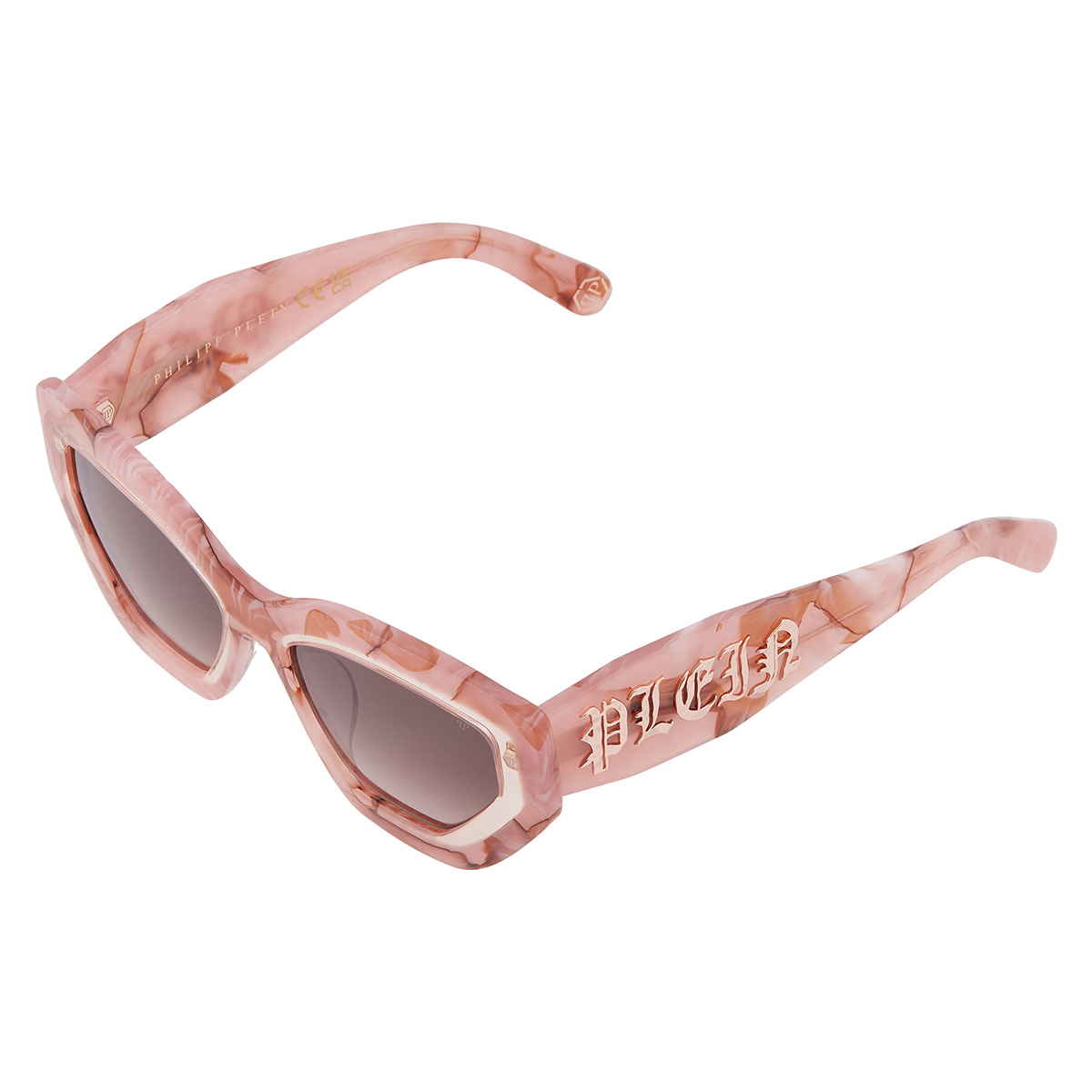 philipp plein brown gradient cat eye ladies sunglasses spp099m 06z8 55 philipp plein brown gradient cat eye ladies sunglasses spp099m 06z8 55