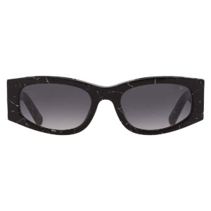 philipp plein grey gradient oval ladies sunglasses spp025s 0869 55