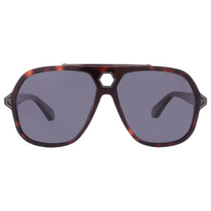 Home philipp plein grey navigator men's sunglasses spp004m 9atp 61