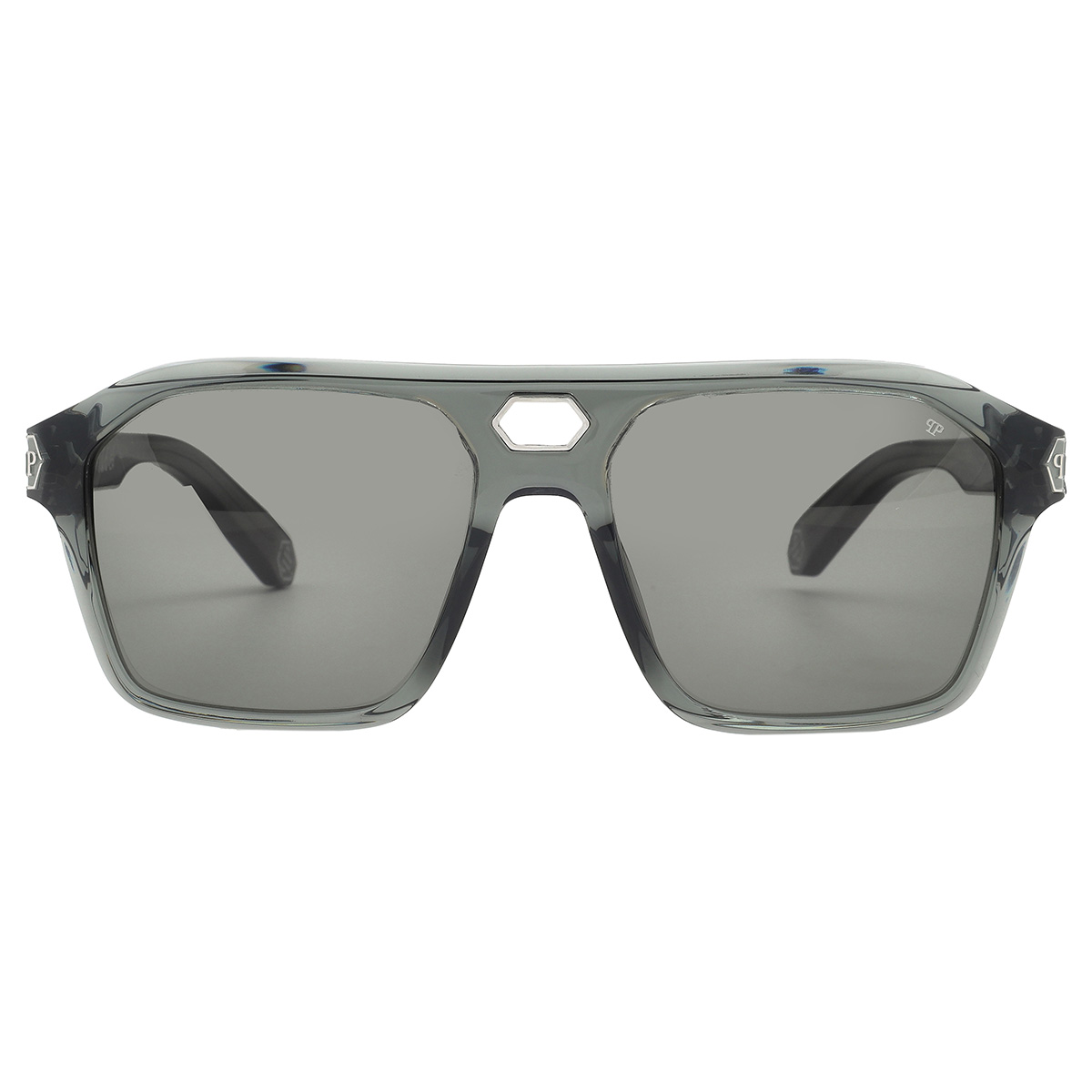 philipp plein grey navigator men's sunglasses spp072m 09rm 57 philipp plein grey navigator men's sunglasses spp072m 09rm 57