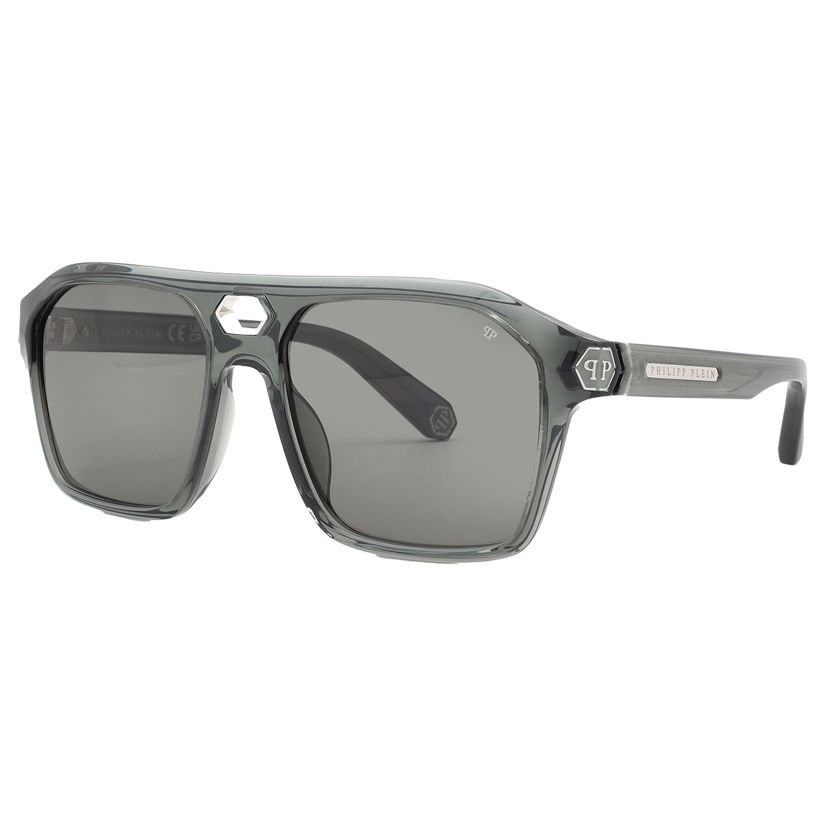 philipp plein grey navigator men's sunglasses spp072m 09rm 57 philipp plein grey navigator men's sunglasses spp072m 09rm 57