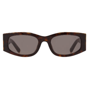 philipp plein grey oval ladies sunglasses spp025s 0722 55