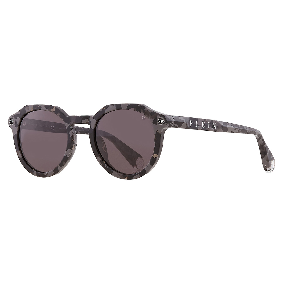 philipp plein grey oval men's sunglasses spp002m 721y 51 philipp plein grey oval men's sunglasses spp002m 721y 51