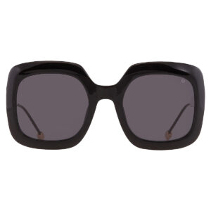 philipp plein grey square ladies sunglasses spp065s 0700 55