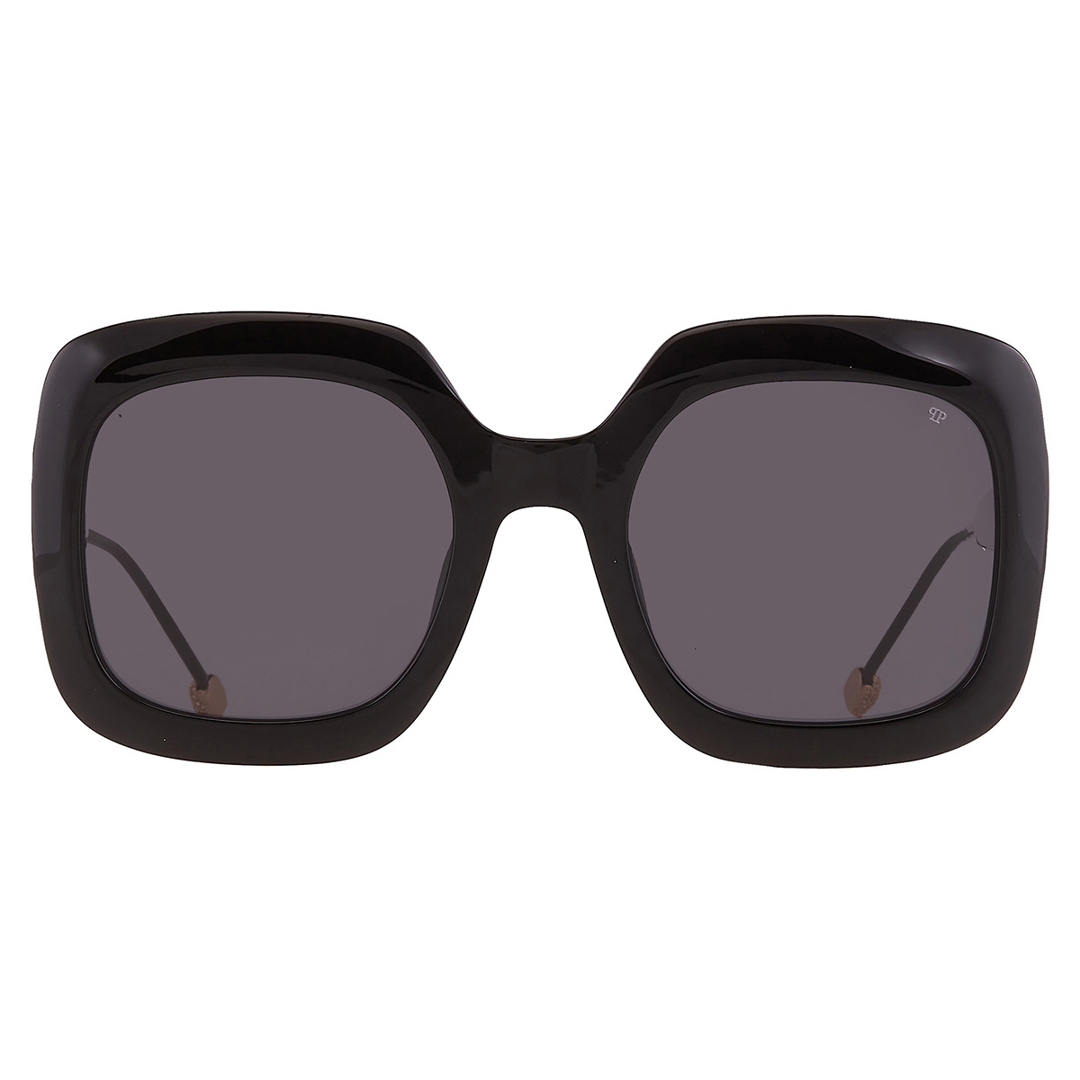 philipp plein grey square ladies sunglasses spp065s 0700 55 philipp plein grey square ladies sunglasses spp065s 0700 55