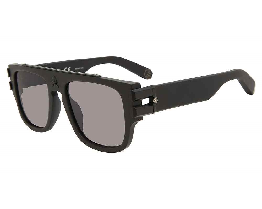 philipp plein grey square men's sunglasses spp011w 703m 55 philipp plein grey square men's sunglasses spp011w 703m 55