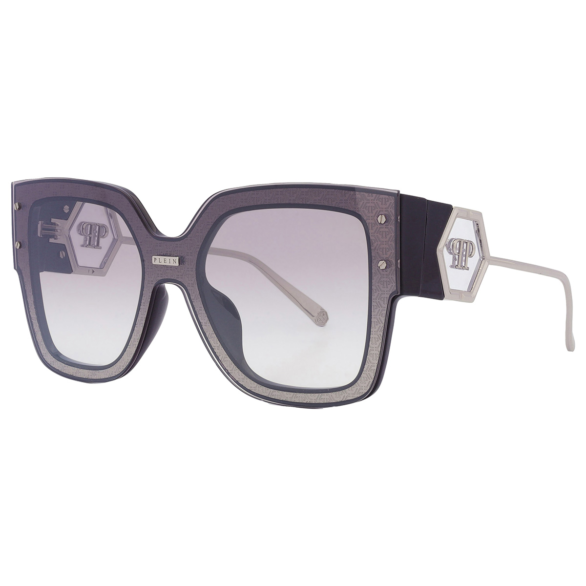 philipp plein silver mirror square ladies sunglasses spp041m z42x 99 philipp plein silver mirror square ladies sunglasses spp041m z42x 99