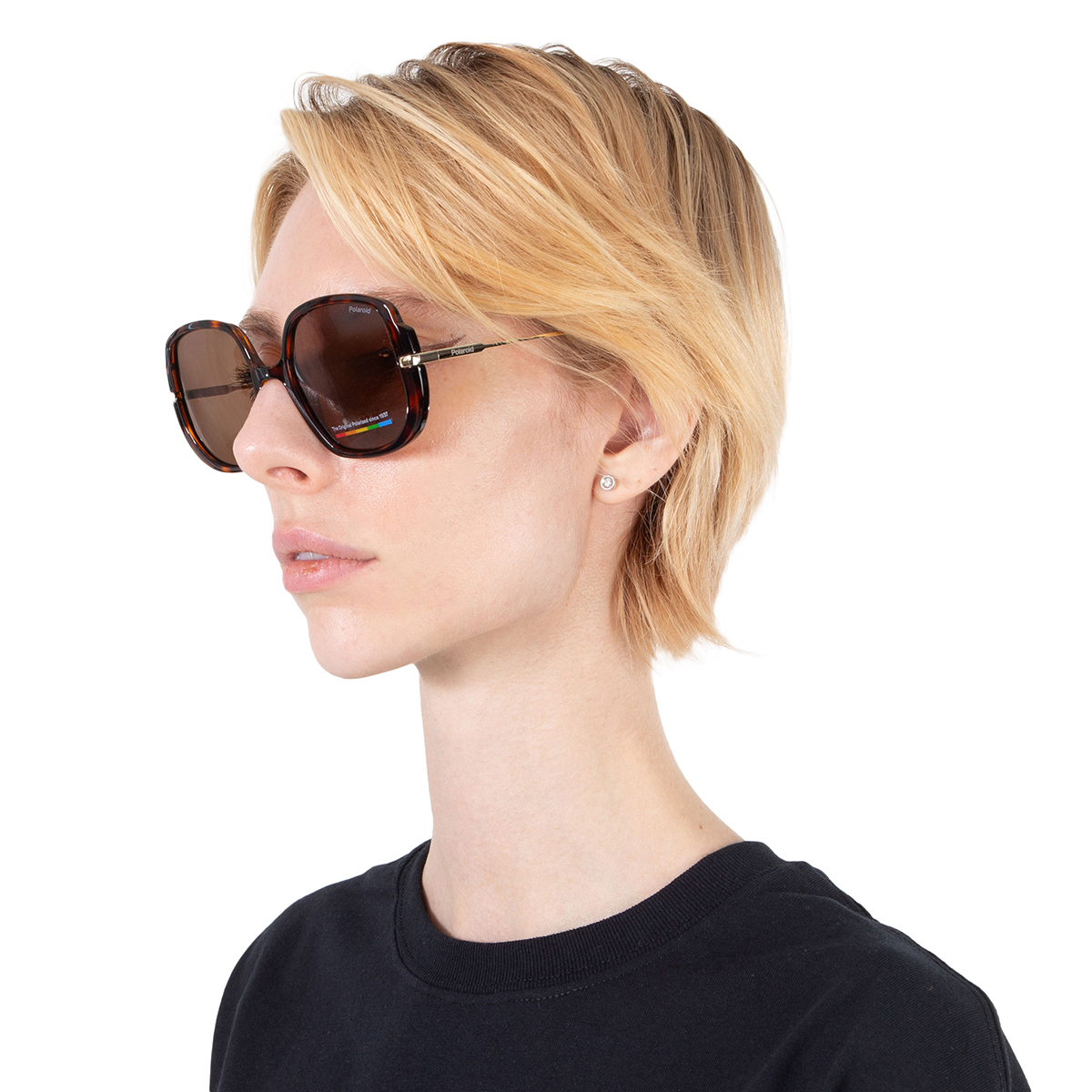 polaroid bronze butterfly ladies sunglasses pld 6181/s 0086/sp 53 polaroid bronze butterfly ladies sunglasses pld 6181/s 0086/sp 53