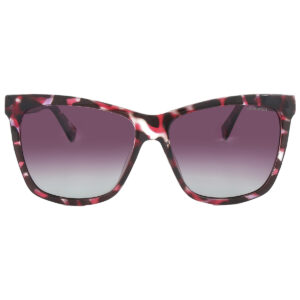 Home polaroid core polarized burgundy gradient cat eye ladies sunglasses pld 4078/s/x 0ydc/jr 56