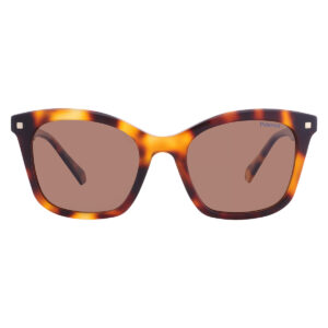 Home polaroid polarized copper cat eye ladies sunglasses pld 4110/s/x 0086/he 51