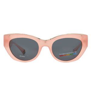 Home polaroid polarized grey cat eye ladies sunglasses pld 6199/s/x 035j/m9 50
