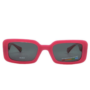 Home polaroid polarized grey rectangular ladies sunglasses pld 6208/s/x 0mu1/m9 52