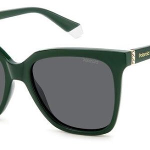 Витрина polaroid polarized grey square ladies sunglasses pld 4155/s/x 01ed/m9 55