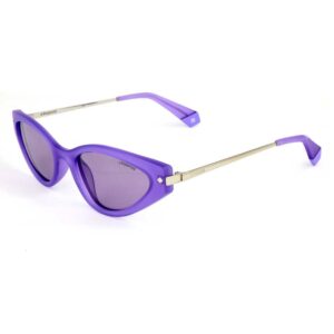 Home polaroid violet cat eye ladies sunglasses pld 4074/s 0789/kl 53