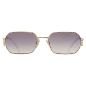 Home prada blue gradient mirror silver geometric ladies sunglasses pr a51s zvn30c 58