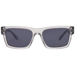prada blue rectangular men's sunglasses pr 25zs u430a9 56